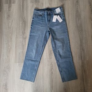 Calvin Klein High Rise Straight Jeans